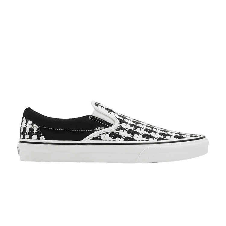 Karl Lagerfeld x Vans Classic Slip-On 'True White' Black/True White
