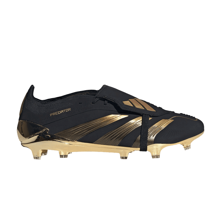 Jude Bellingham x adidas Predator Elite FG 'Belligold Pack' Core Black/Core Black/Gold Metallic