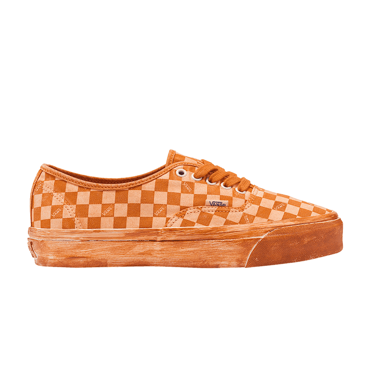 Vans Premium Authentic 44 'Dip Dye Checkerboard - Marmalade Orange' Marmalade Orange
