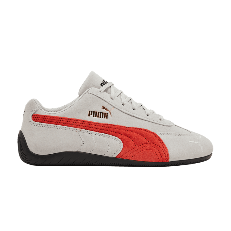 Puma Speedcat Shield SD 'Ash Grey Red' Ash Grey/For All Time Red/Black