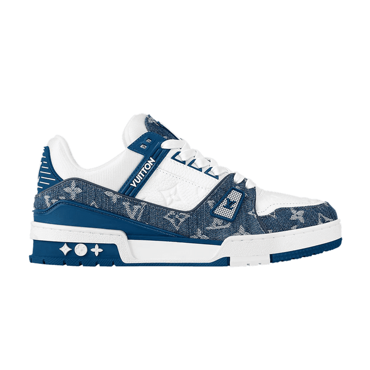 Louis Vuitton Wmns Trainer 'Monogram Denim - Light Blue' Light Blue
