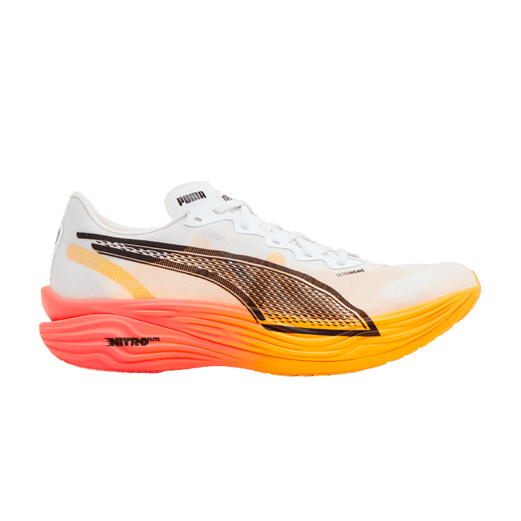 Puma Deviate Nitro Elite 3 'White Sunset Glow' White/Sunset Glow/Sun Stream