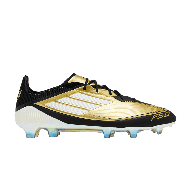 adidas Messi Adizero F50 Elite FG 'Triunfo Dorado' Gold Metallic/Cloud White/Core Black