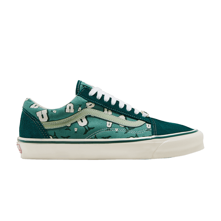 Undefeated x Vans OG Old Skool LX 'U-Man - Bistro Green' Bistro Green/Marshmallow