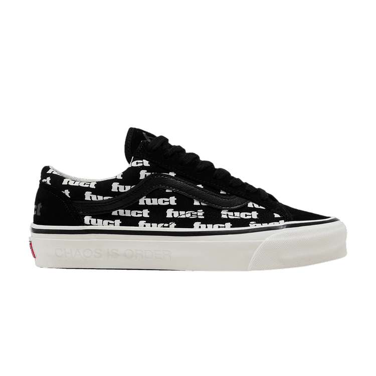 FUCT x Slam Jam x Vans Old Skool Reissue 36 LX 'Black Marshmallow' Black/Marshmallow