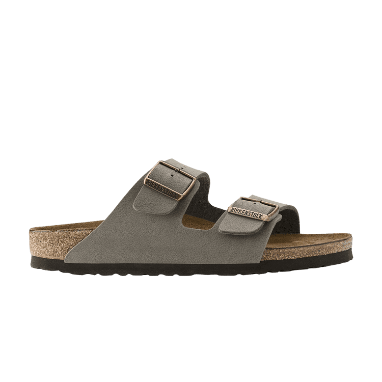 Birkenstock Arizona Birkibuc 'Stone' Stone