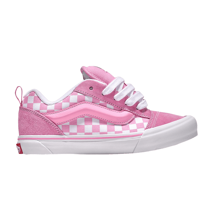 Vans Knu-Skool Little Kids 'Checkerboard - Prism Pink White' Prism Pink/White