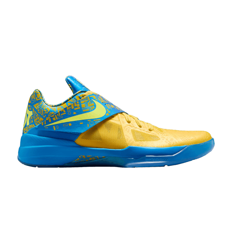 Nike Zoom KD 4 'Scoring Title' 2025 Photo Blue/Lemon Twist/Tour Yellow