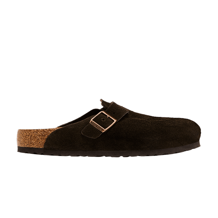 Birkenstock Boston Soft Footbed Suede 'Mocha' Mocha
