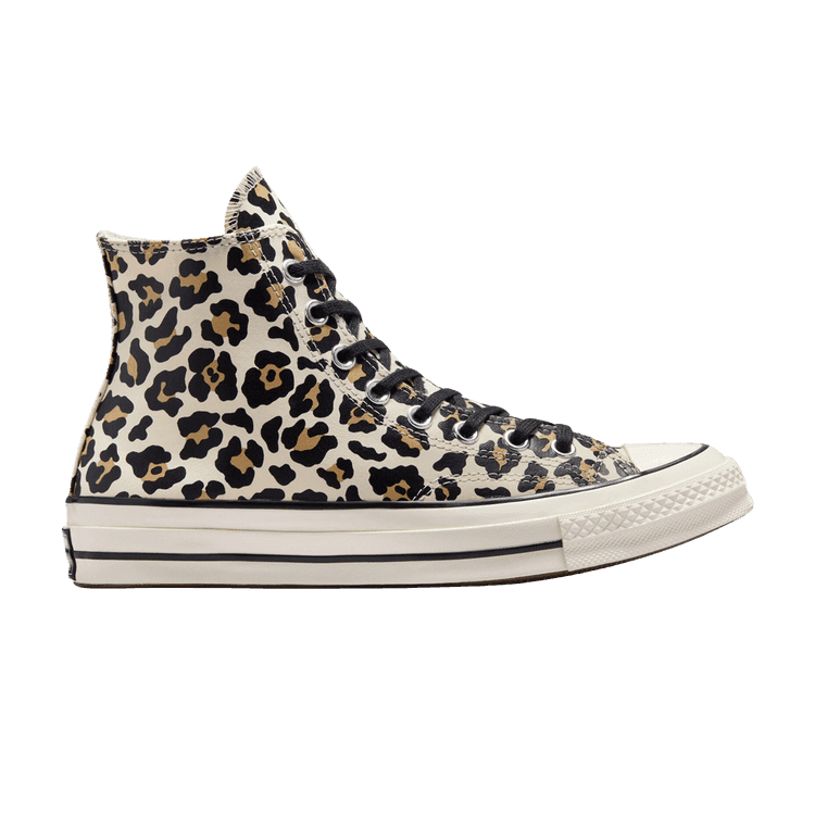 Converse Chuck 70 High 'Glow-In-The-Dark Leopard Print' Egret/Light Fawn/Black