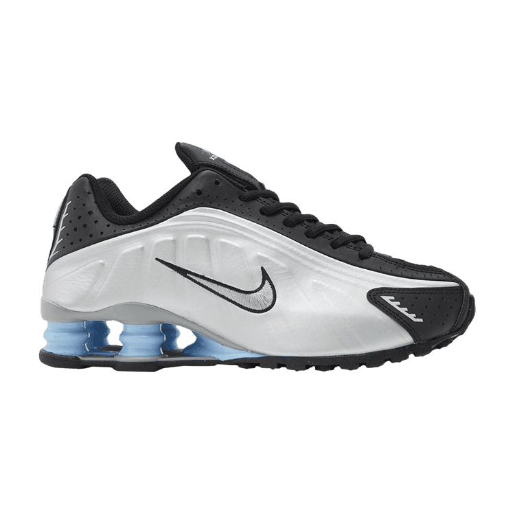 Nike Shox R4 'Psychic Blue' Metallic Silver/Black/Psychic Blue/Black