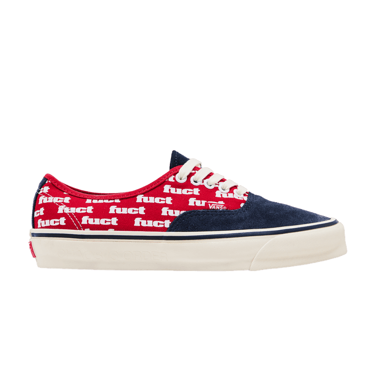 FUCT x Slam Jam x Vans Authentic Reissue 44 LX 'Red Marshmallow' Red/Marshmallow