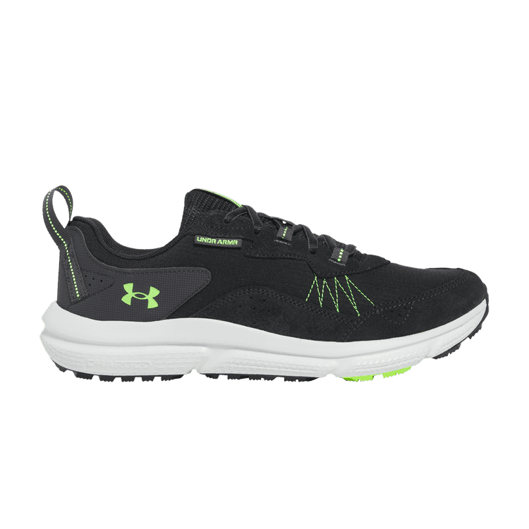 Under Armour Charged Verssert 2 'Black Hyper Green' Black/Anthracite/Hyper Green