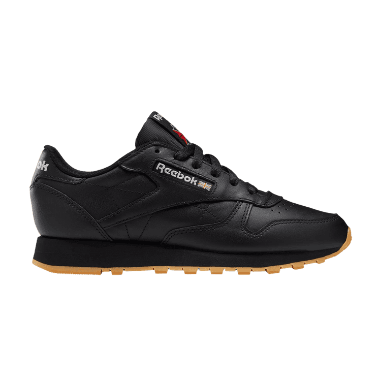 Reebok Wmns Classic Leather 'Black Gum' Core Black/Pure Grey/Rubber Gum