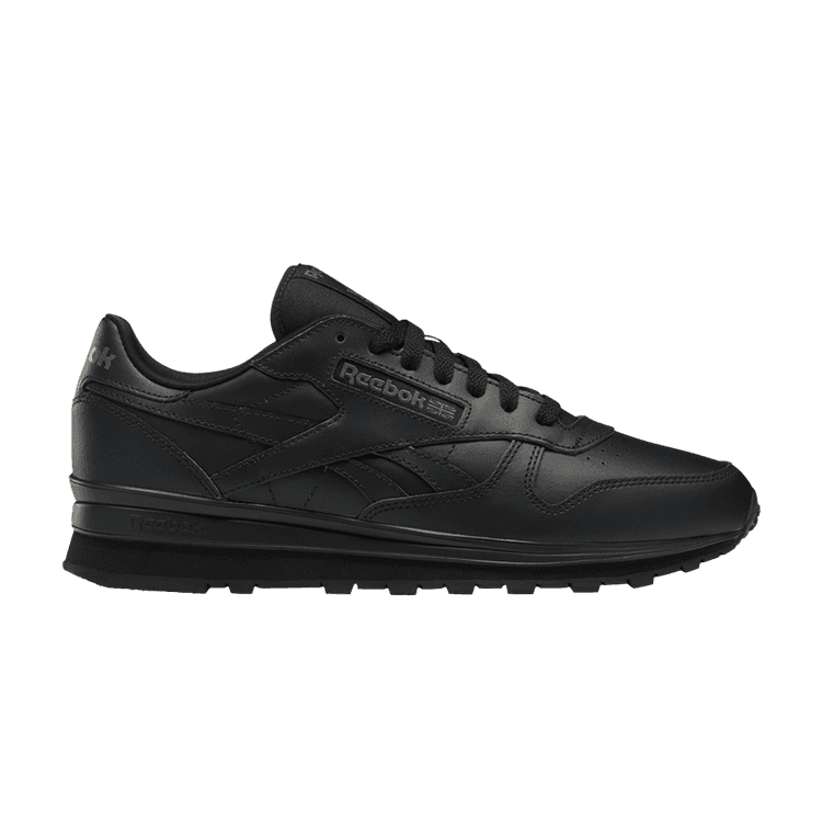 Reebok Classic Leather Clip 'Triple Black' Core Black/Core Black/Core Black