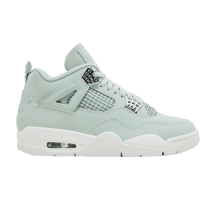 Wmns Air Jordan 4 Retro 'Abundance / Seafoam' Seafoam/Sail/Metallic Silver