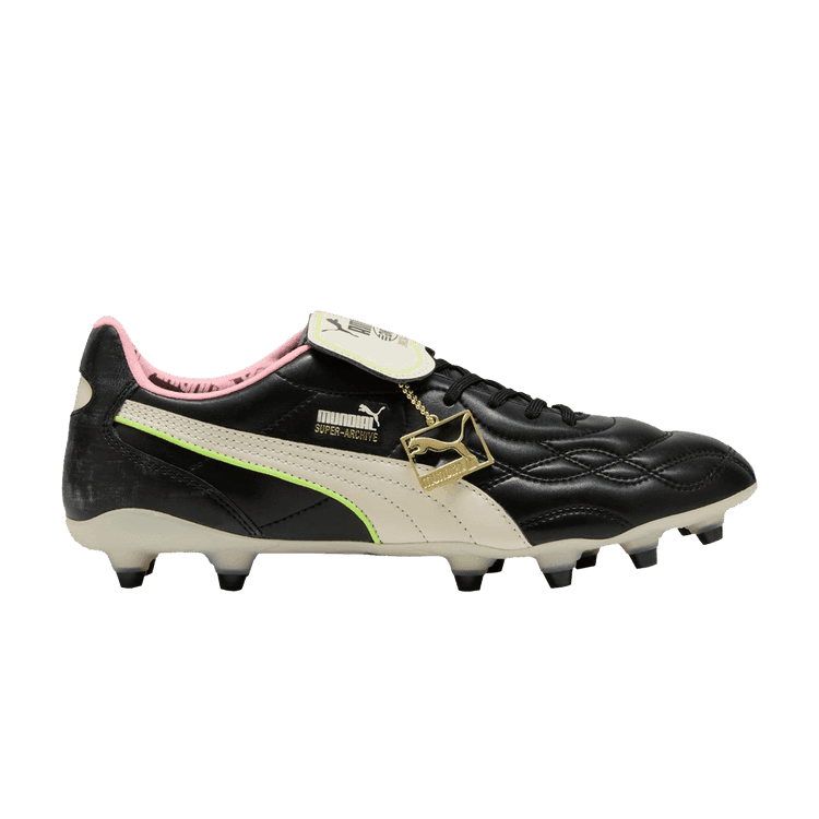 Mundial Magazine x Puma King Top FG AG 'Super Archive' Black/White/Poison Pink