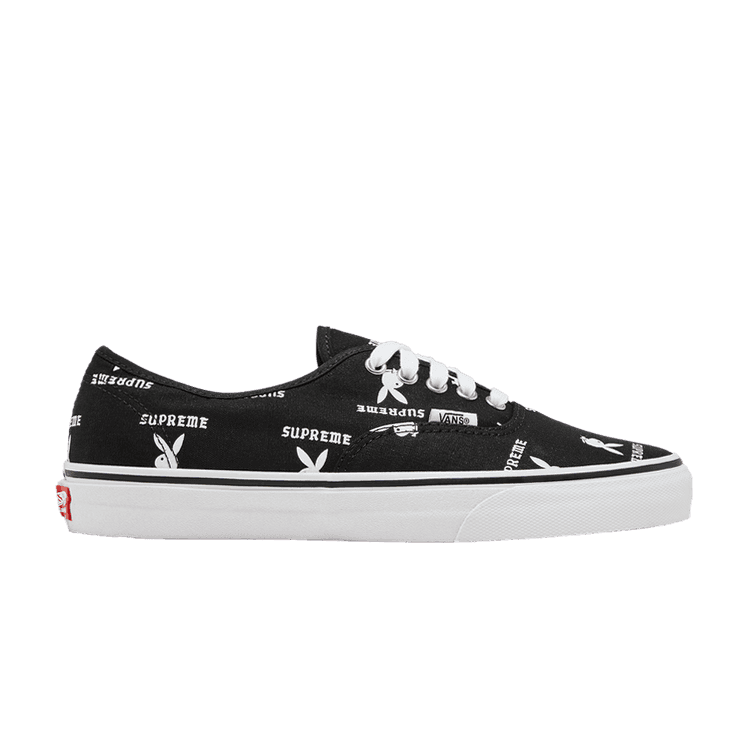 Supreme x Vans Authentic Pro 'Playboy' Black/White