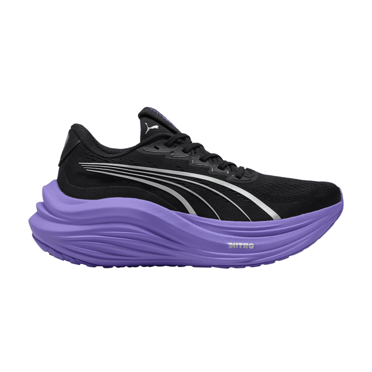 Puma Wmns MagMax Nitro 'Black Dark Amethyst' Black/Dark Amethyst