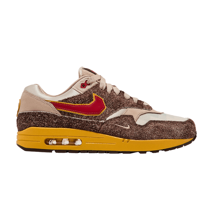Nike Air Max 1 'Low Poly - Big Head Origins' Light Chocolate/Hemp/Sand Drift/University Red