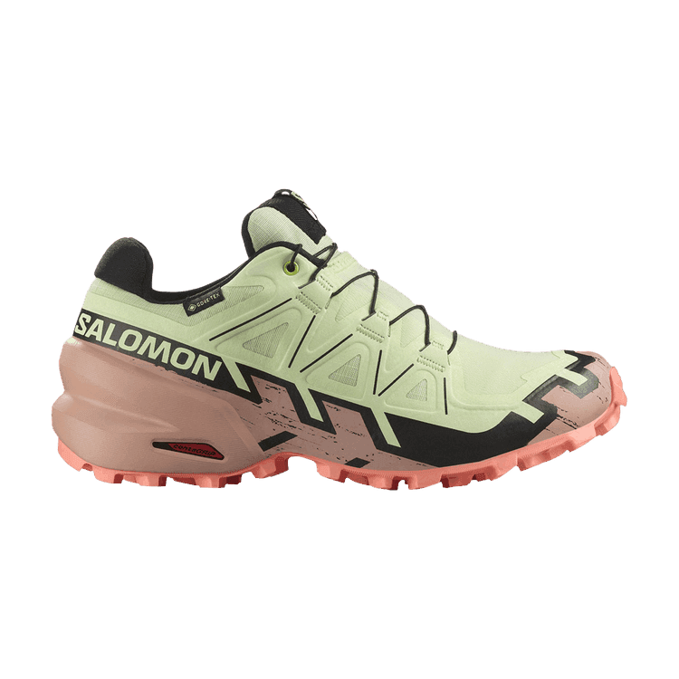 Salomon Wmns Speedcross 6 GORE-TEX 'Lime Cream Mahogany Rose' Lime Cream/Mahogany Rose/Black