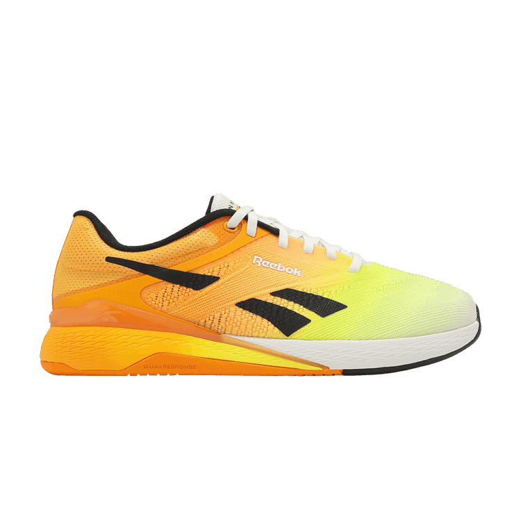 Reebok Nano X5 'Chalk Black Electric Amber' Chalk/Black/Electric Amber