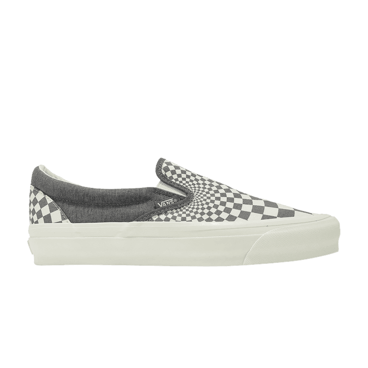 Vans Slip-On Reissue 98 'Radial Checkerboard - Pewter Marshmallow' Pewter/Marshmallow