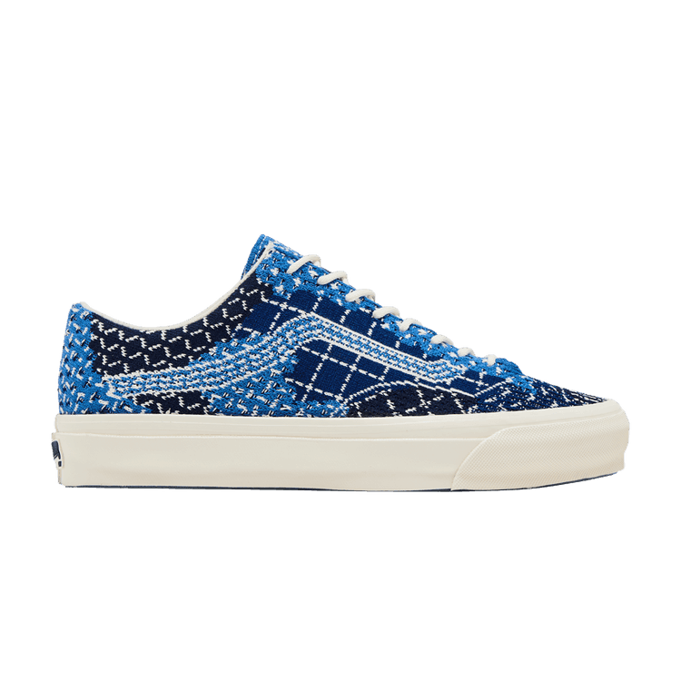 FDMTL x Vans Old Skool 36 Engineered Knit 'Sashiko Pack' Blue/Marshmallow