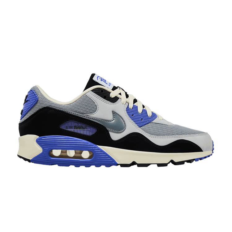 Patta x Nike Air Max 90 SP 'Sapphire' Particle Grey/Neutral Grey/Cyber/Black/Coconut Milk/White