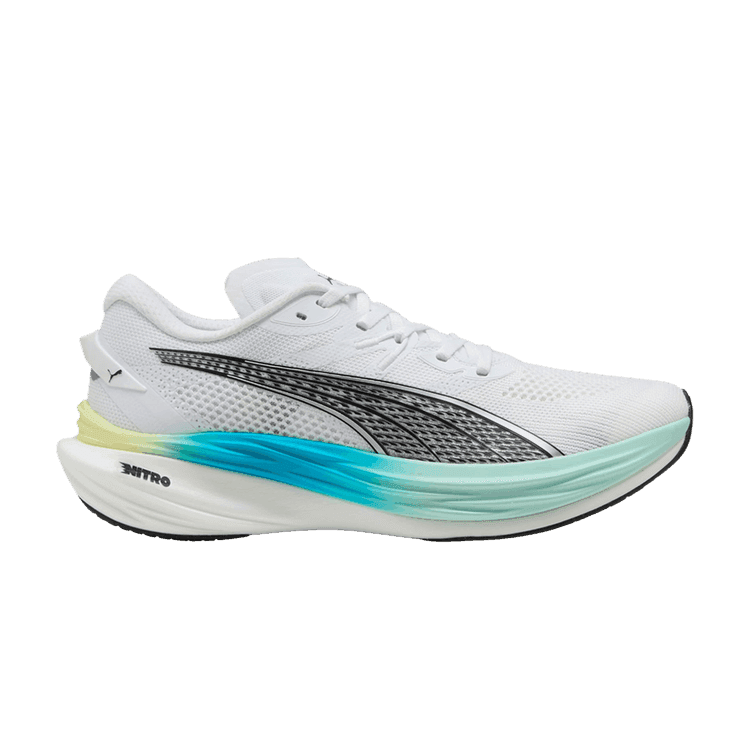 Puma Deviate Nitro 3 Wide 'White Speed Blue' White/Speed Blue