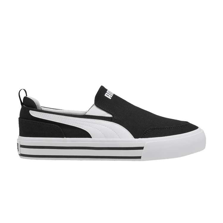 Puma Court Classic Vulc Slip On 'Black White' Black/White