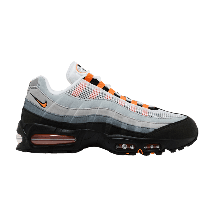 Nike Air Max 95 OG 'Bright Mandarin 2.0' 2025 White/Bright Mandarin/Wolf Grey/Light Smoke Grey/Black