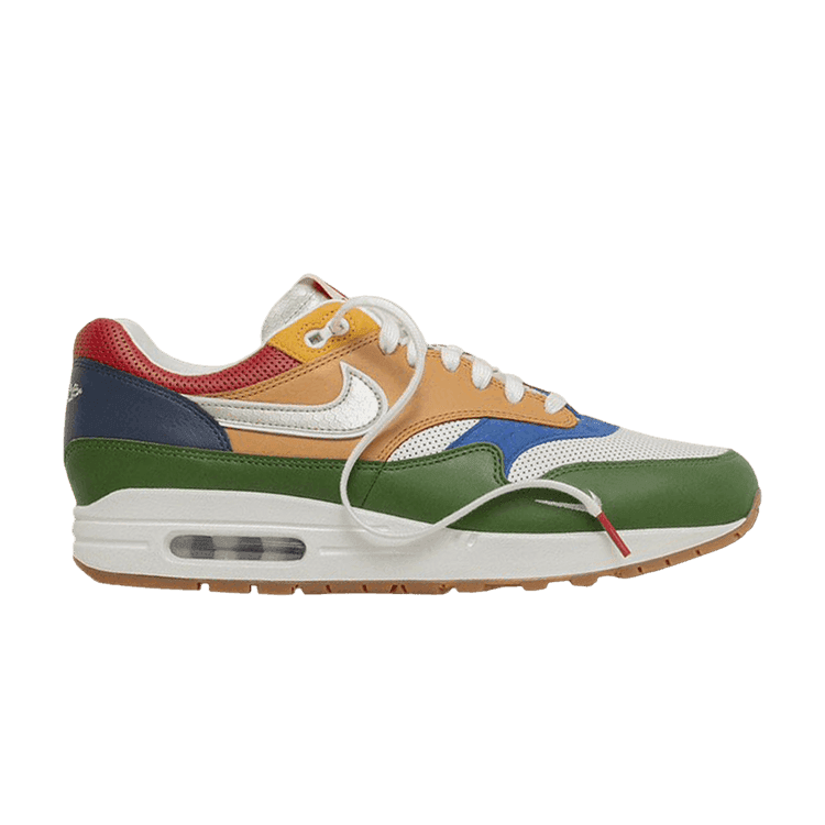Premium Goods x Nike Air Max 1 SP 'Brooklyn' White/Metallic Silver/Forest Green