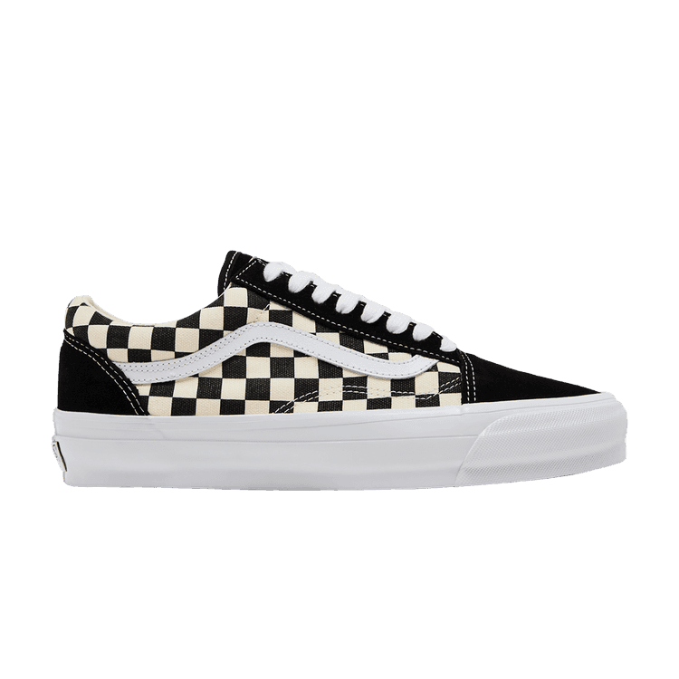Vans Old Skool 36 LX 'Checkerboard - Black' Black/White