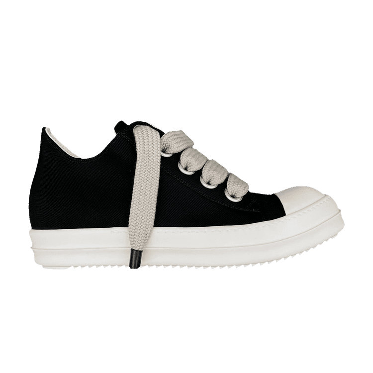 Rick Owens DRKSHDW Jumbo Lace Denim Low 'Black Milk' Black/Milk/Milk