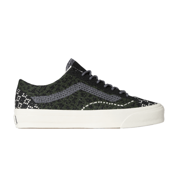 Vans Premium Old Skool 'Knit Pack - Cheetah Dried Kelp Green' Cheetah Dried Kelp Green/Black