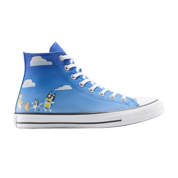 Bluey x Converse Chuck Taylor All Star High 'Bluey & Bingo' Blue/Multi/White