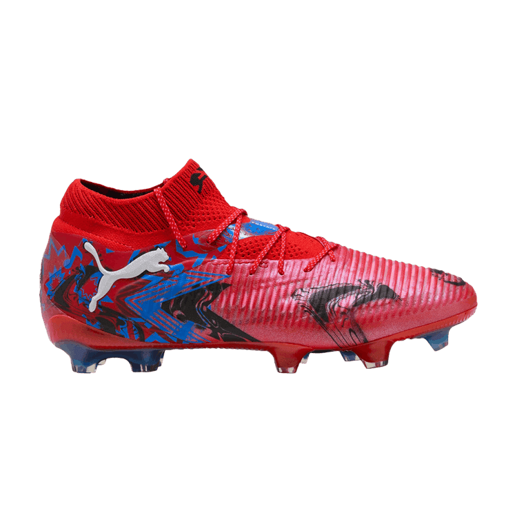 Puma Future Ultimate 8 FG AG 'Playmaker Pack' Red/Black/Ultra Blue/Pink Pixel