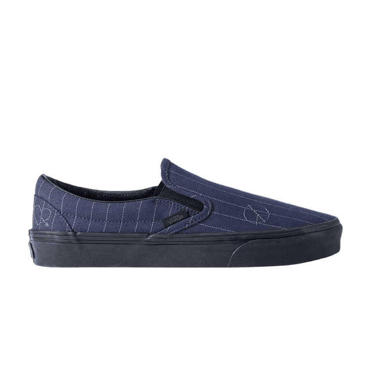 Vans Classic Slip-On 'Wool - Navy Black' Wool Navy/Black