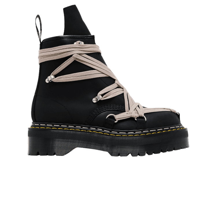 Dr. Martens x Rick Owens DRKSHDW 1460 Quad Sole Megalace Boot 'Black' Black