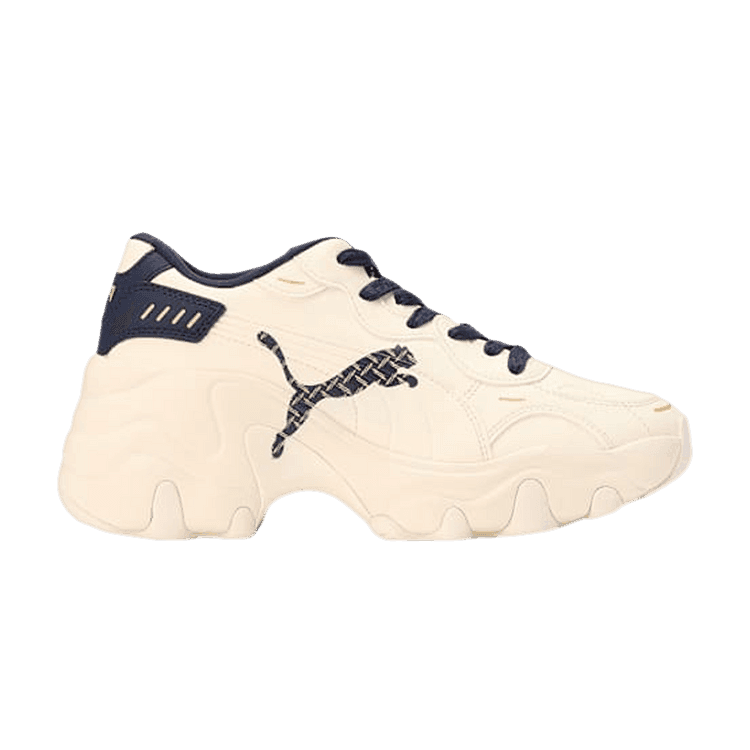 Puma Wmns Pulsar Wedge Monogram 'Pristine Navy' Pristine/Navy