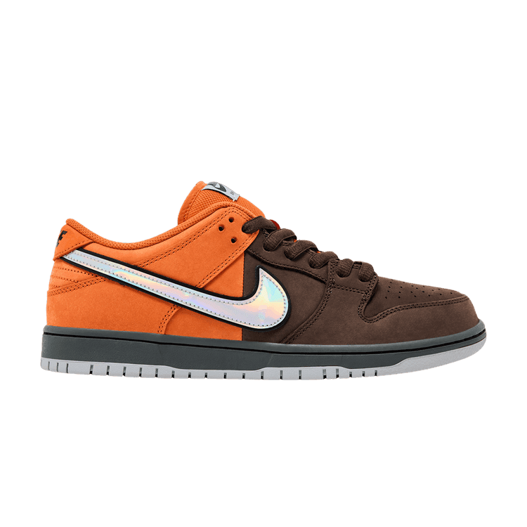 Nike SB Dunk Low 'Muni Fast Pass' Safety Orange/Wolf Grey-Baroque Brown-Iron Grey-Black