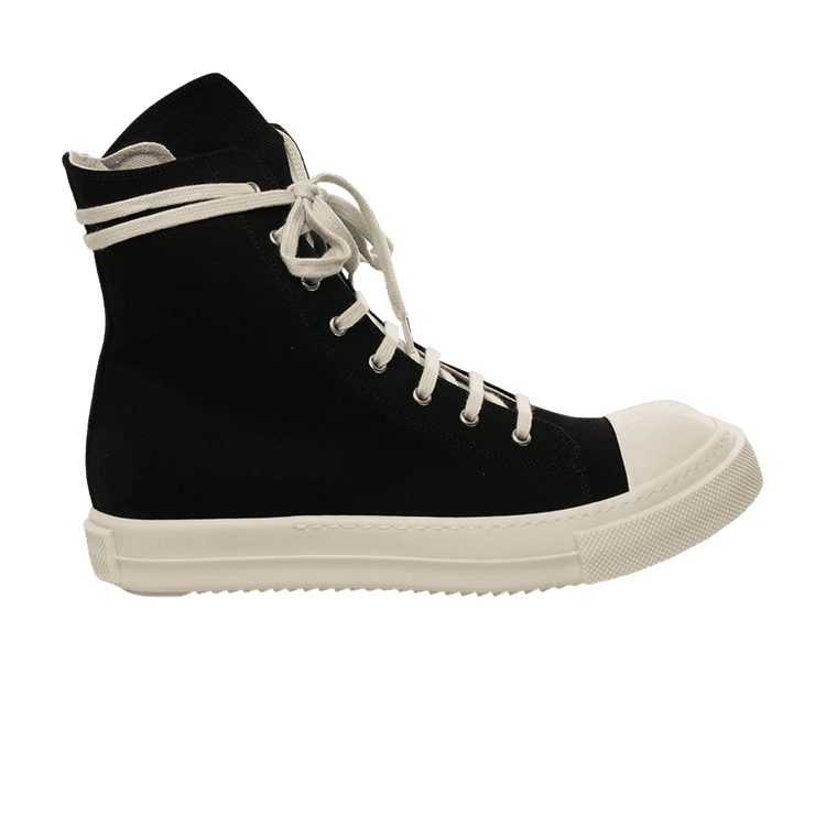Rick Owens DRKSHDW Scarpe Denim Sneaker 'Black Milk' Black/Milk/Milk
