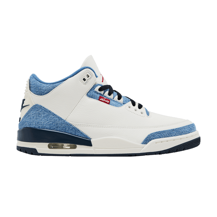Levi’s x Air Jordan 3 Retro 'All-Star' Denim/Sail-Gym Red-Ocean Fog
