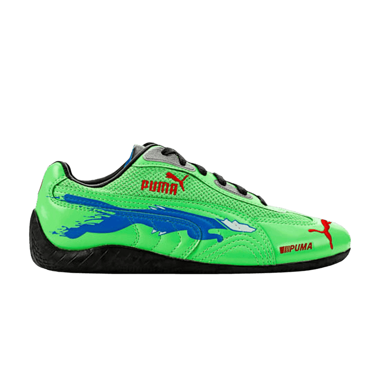 Fast & Furious x Puma Speedcat 'Fluro Green Pes' Fluro Green Pes/Racing Blue/Black
Features