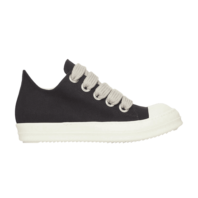 Rick Owens DRKSHDW Jumbolace Low Sneaker 'Black Milk' Black/Milk/Milk