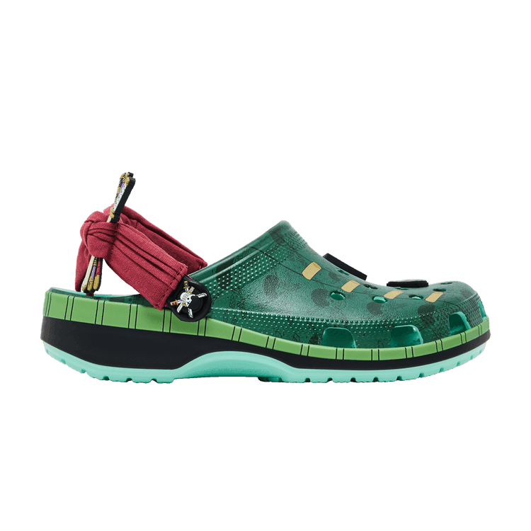 One Piece x Crocs Clog 'Roronoa Zoro' Green/Red