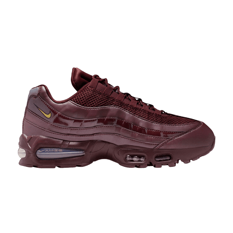 Nike Air Max 95 'Big Bubble - Burgundy Crush' Burgundy Crush/Metallic Gold-Black-Metallic Silver