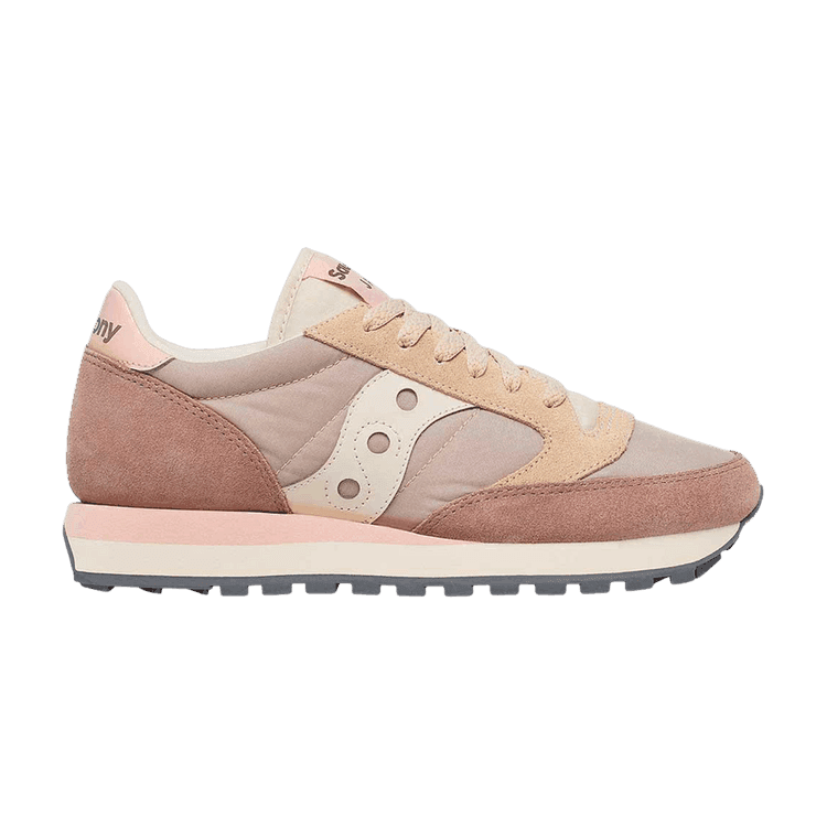 Saucony Wmns Jazz Original 'Tan Pink' Tan/Pink