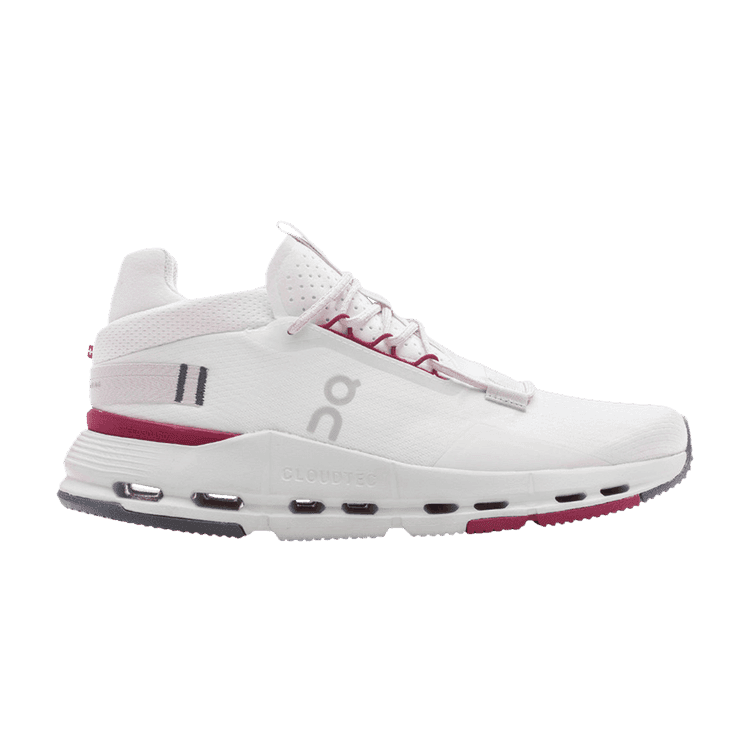 ON Wmns Cloudnova 2 'Ivory Grenadine' Ivory/Grenadine